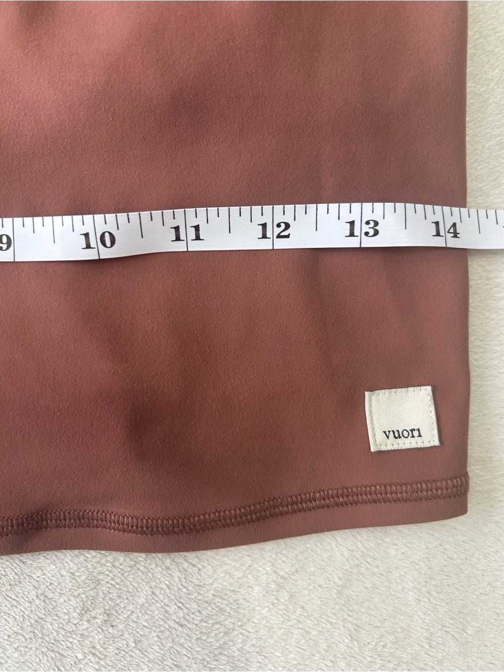 Vuori Dusty Rose Padded daily tank top/camisole size medium - Picture 2 of 5